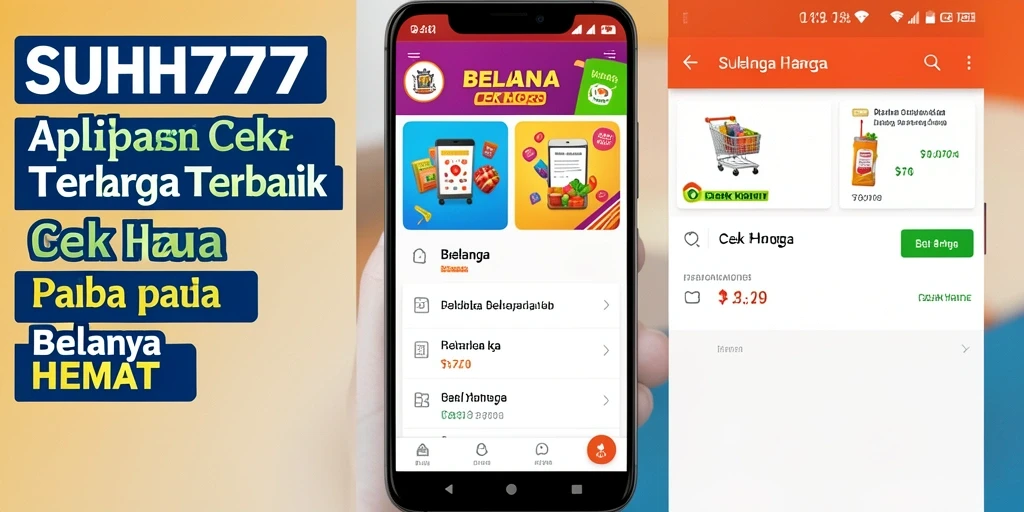 Antarmuka pengguna SUHU777 untuk Cek Harga yang sederhana dan efektif.