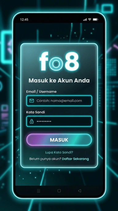 Panduan Masuk Akun fo8 untuk Pengguna Android